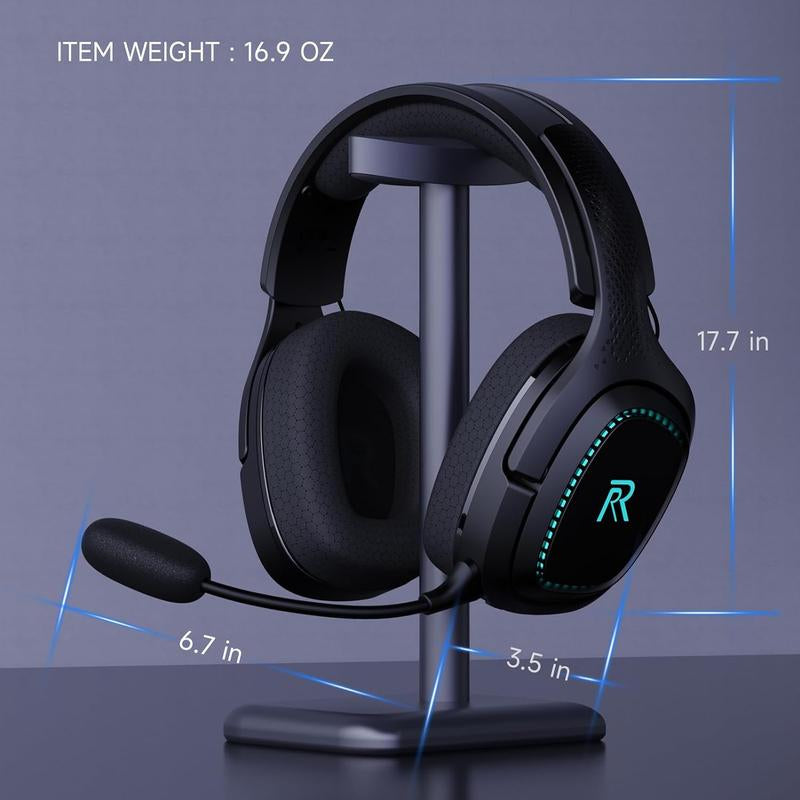 2.4Ghz Wireless Gaming Headset for PS5, Xbox(Wired), PC, Nintendo Switch